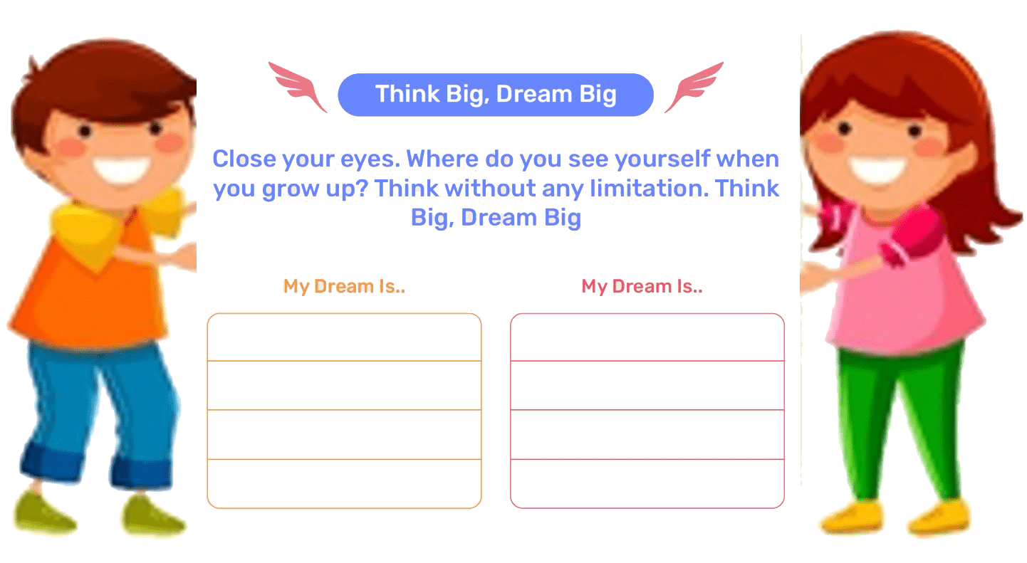 Free Printable Kits - Dream Big Journal 1