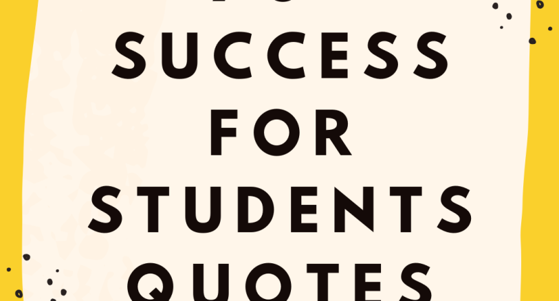 success for students quotes