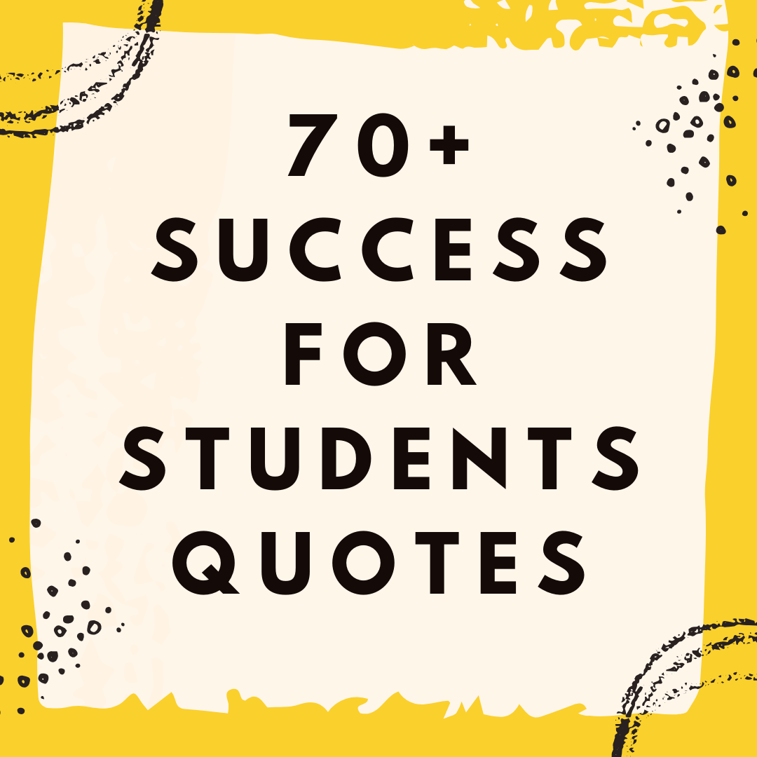 success for students quotes